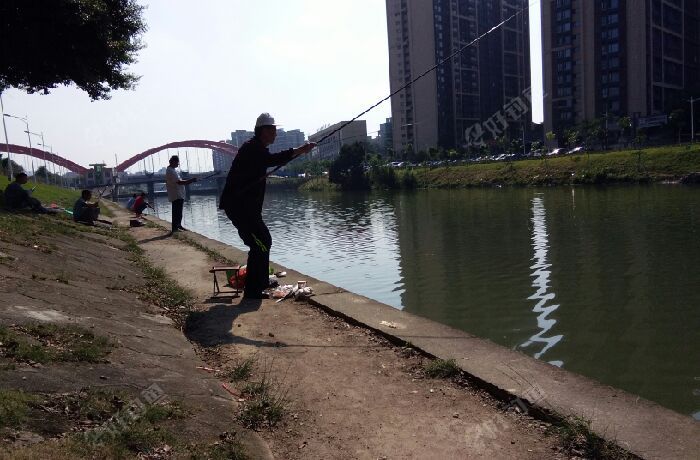 宏远立交桥下运河