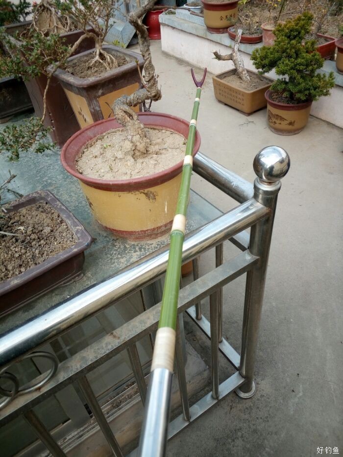 手工diy架杆,第一次做架杆,没经验 - 好钓鱼