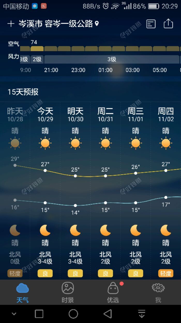 昼夜温差大野钓鱼获惨淡